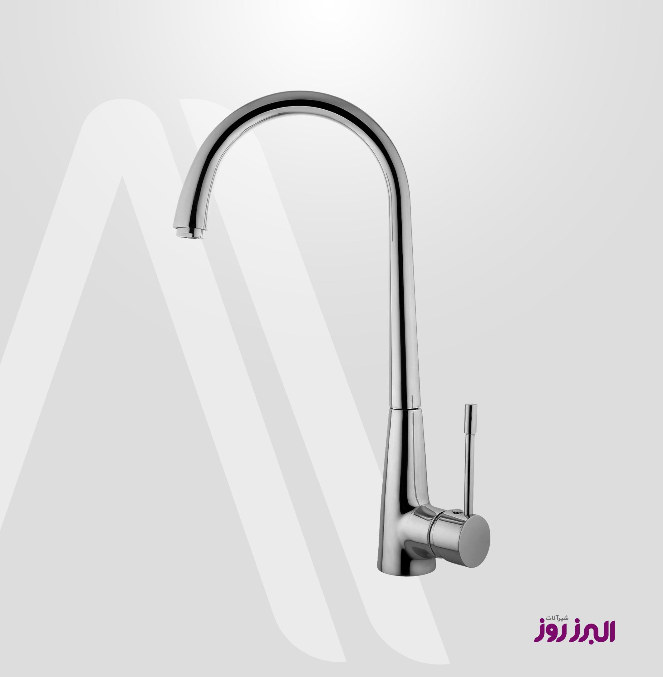ظرفشویی آبنوس کروم ABNUS